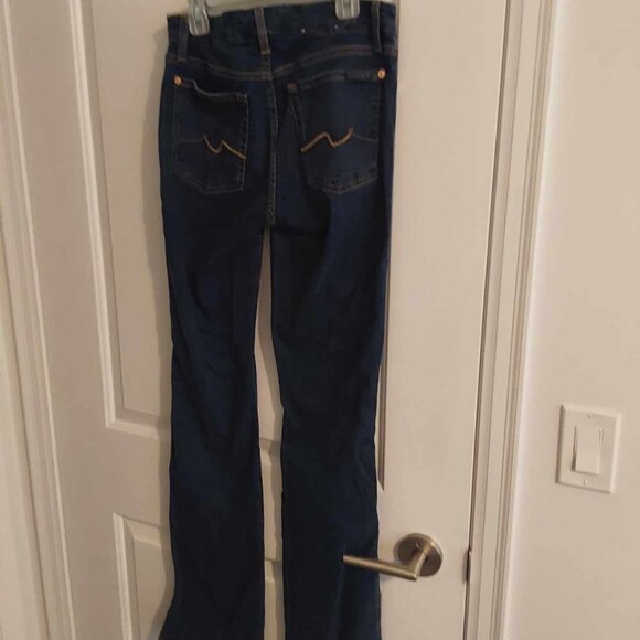Seven for All Mankind Jeans B(air) Kimmie Bootcut in Mimosa Blue - Picture 1 of 2